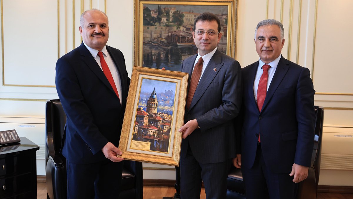 Seçimlerde Murat Kurum'u desteklemişti: Eyüp Aksu'dan İmamoğlu'na tebrik ziyareti