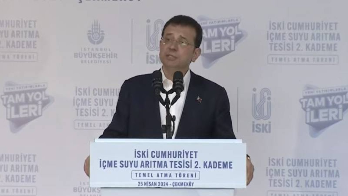 İmamoğlu: Kanal İstanbul projesi ihanettir