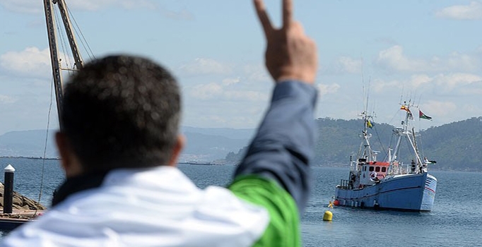 Gazze özgürlük filosu cumhurbaşkanı ile yola çıktı