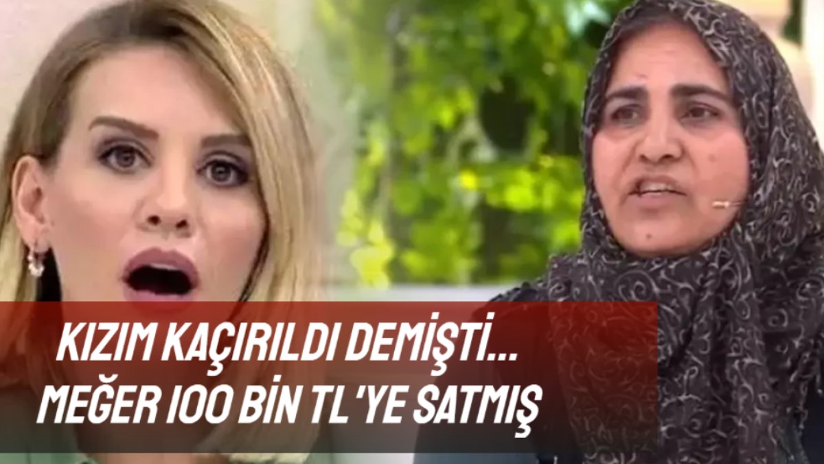 Skandallar bitmiyor! Esra Erol'da dehşet içinde bırakan olay: Kaçırıldı dediği kızını 100 bin TL'ye satmış