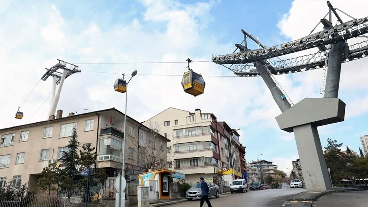 Ankara'daki teleferik sistemi 'süresiz' olarak kapatıldı