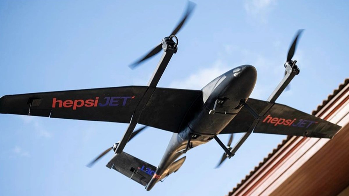Drone ile teslimat dönemi başlıyor