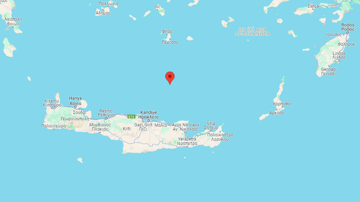 Akdeniz'de 3,9 büyüklüğünde deprem | Son depremler