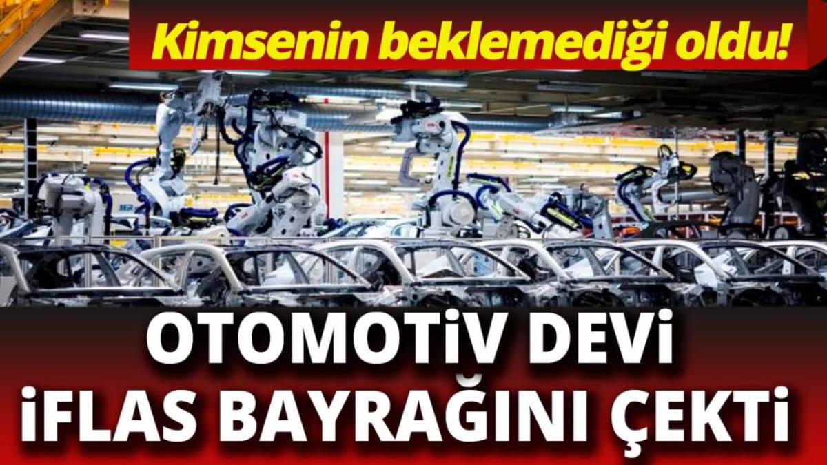 Ünlü Otomotiv Devi Iflas Bayrağını çekti! Dev şirket Kelepir Fiyatına ...