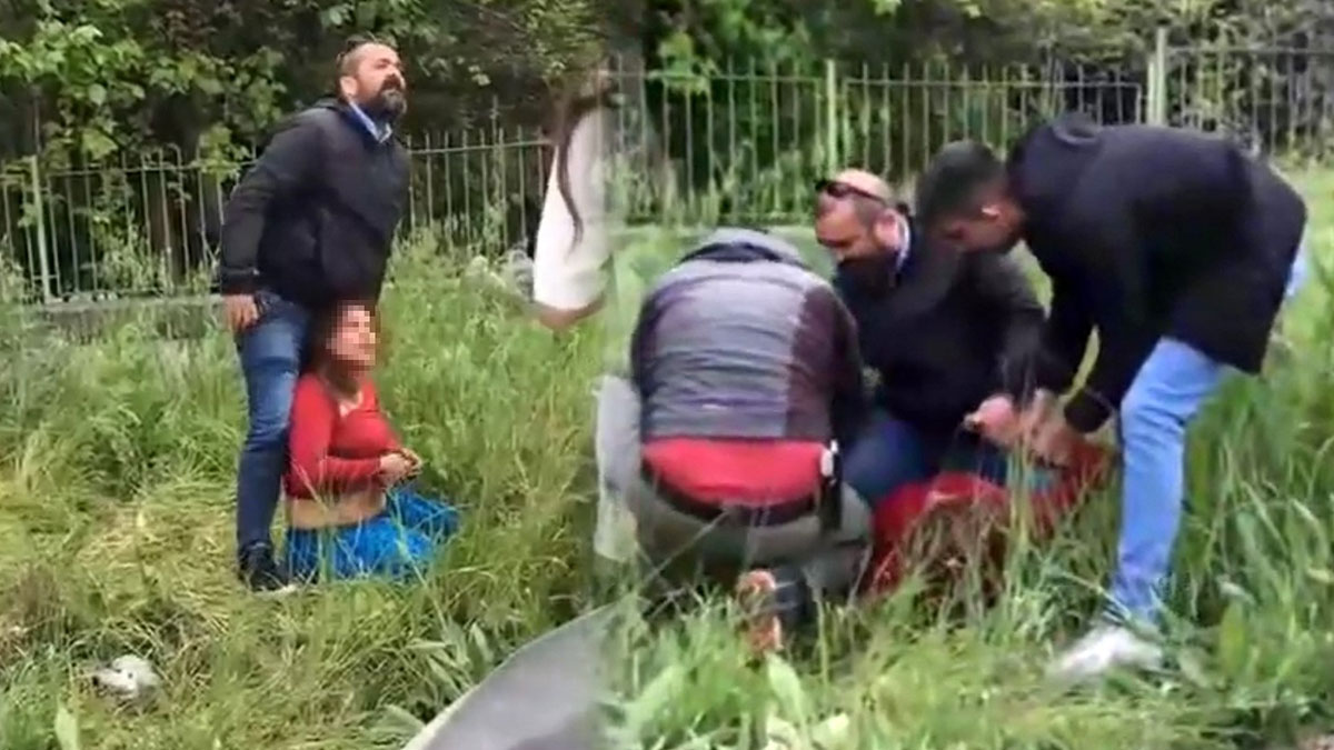 Suçüstü yakalanan hırsızın polise yaptığı hareket şoke etti! İlginç anlar anbean kamerada