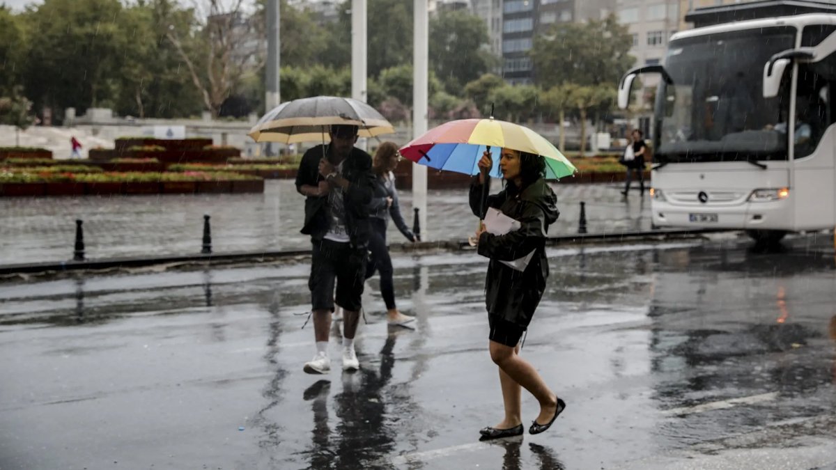 Meteoroloji'den 19 ile 'sarı' kodlu uyarı: Kuvvetli sağanak geliyor