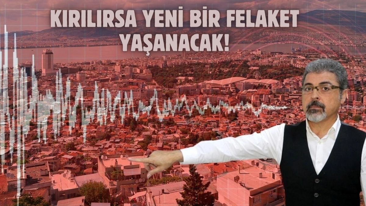 İzmir için korkutan deprem açıklaması! Oradan 50 kilometrelik fay hattı geçiyor...Eğer kırılırsa taş üstünde taş kalmayacak