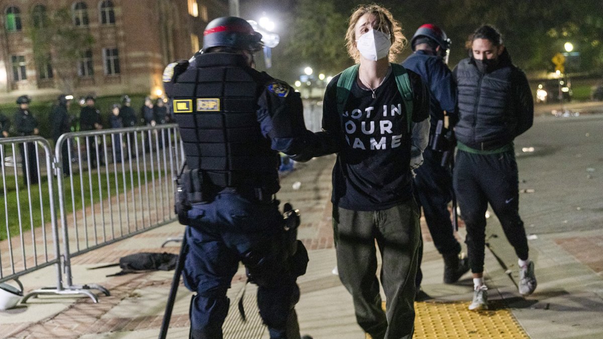 ABD'deki üniversitelerde Gazze için direniş devam ediyor: Gözaltı sayısı 2 bini aştı