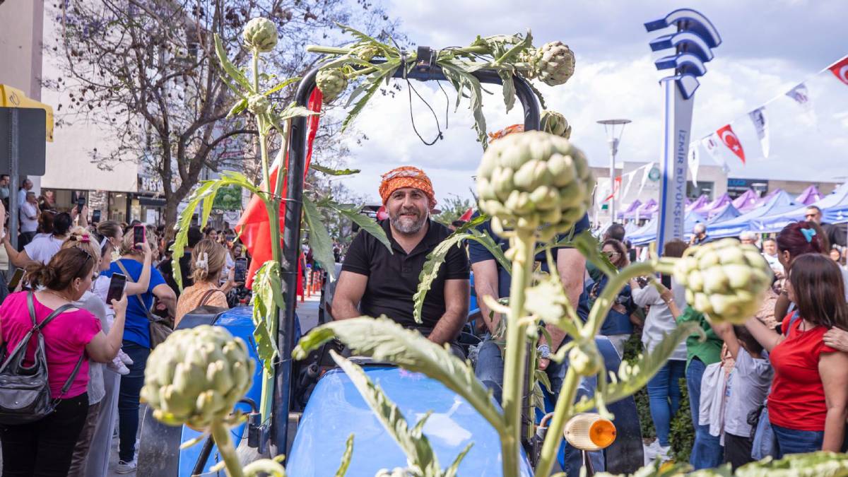 Urla'da Uluslararası Enginar Festivali başladı