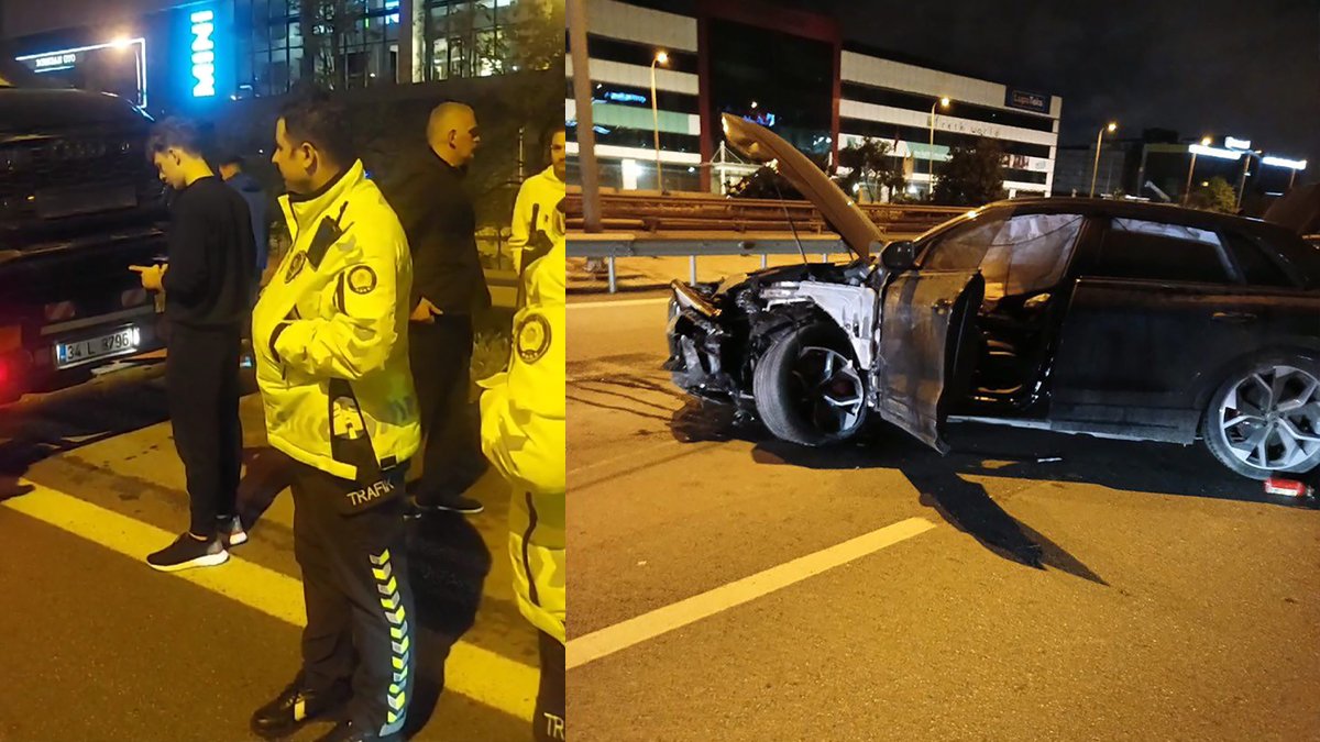 Trabzonspor'un eski başkanlarından Hacıosmanoğlu'nun oğlu kaza yaptı