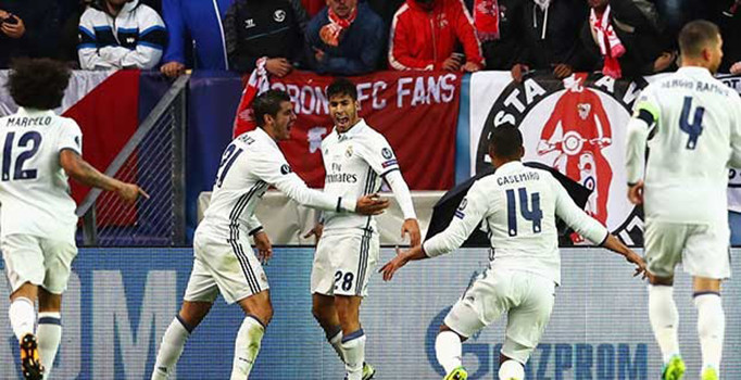 Real Madrid Sevilla'yı 3-2 mağlup etti