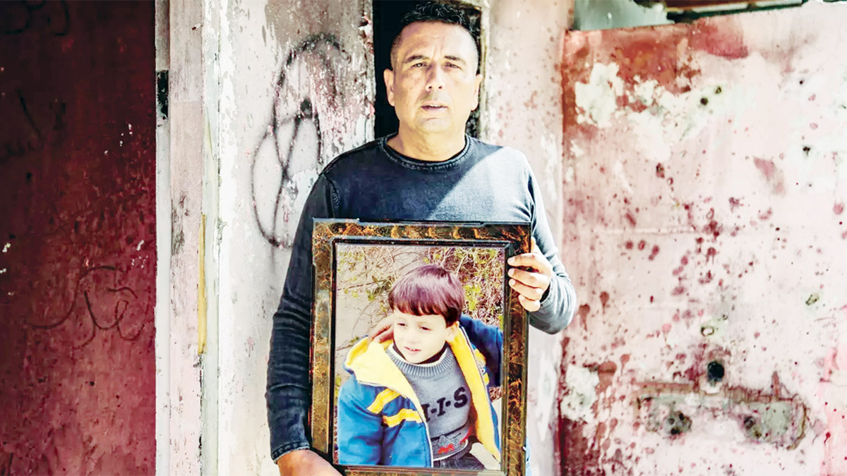 Pulitzer Filistinli çaresiz babaya