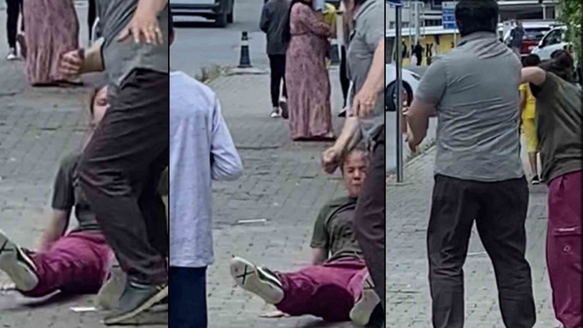 Dehşetin adresi bu kez Batman! Sokak ortasında kadına şiddet kamerada