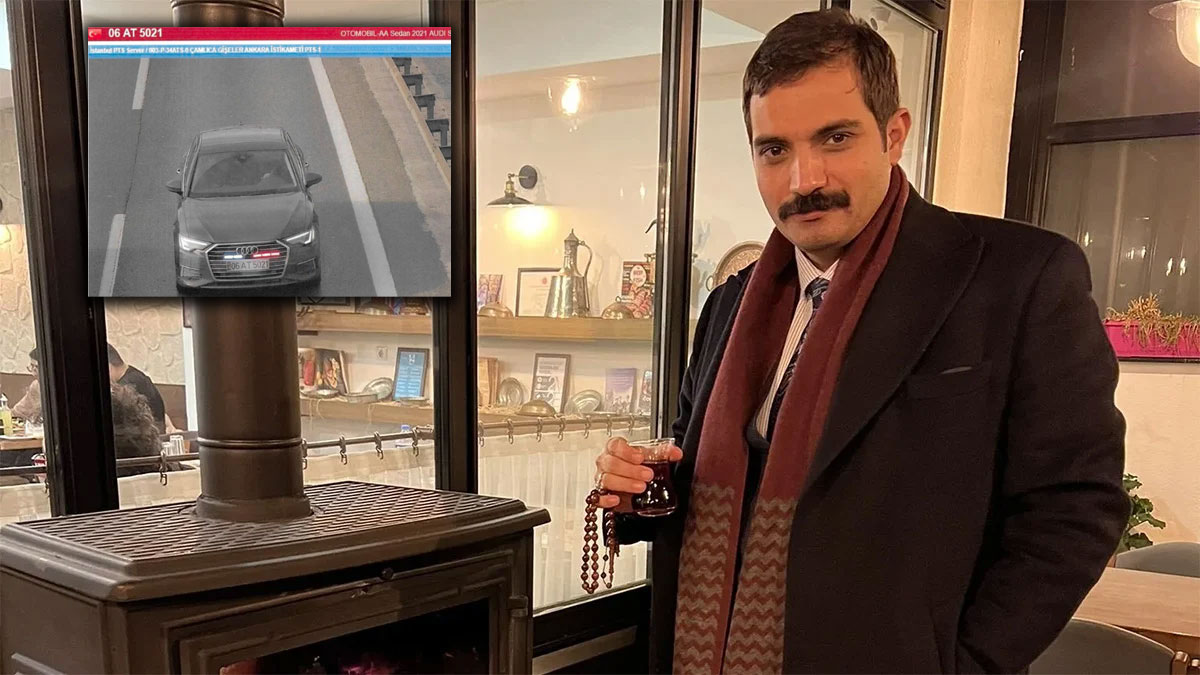 Plakası iddianamede yer almamıştı: Sinan Ateş cinayetinde tetikçinin kaçırıldığı çakarlı araç görüntülendi