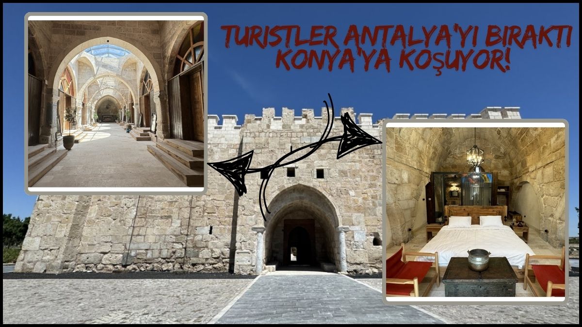 Turistler Antalya'yı bıraktı Konya'ya koşuyor! Obruk gölü manzaralı, Türk hamamlı... Turistler daha Antalya'ya uğramaz