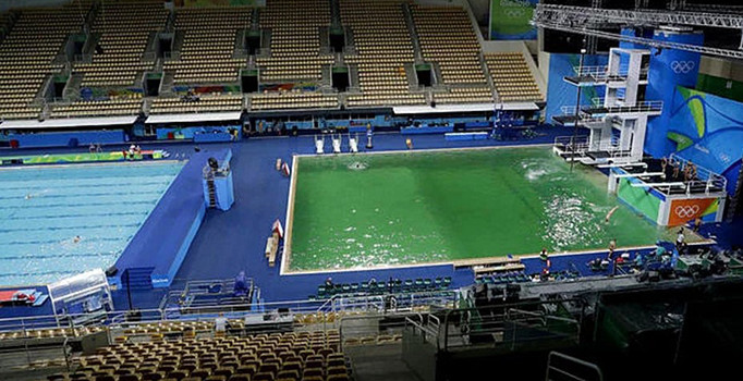 Rio'da tuhaf olayın sebebi araştırılıyor...