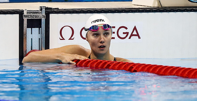 Viktoria Zeynep Güneş 200 metre kurbağalamada yarı finalde