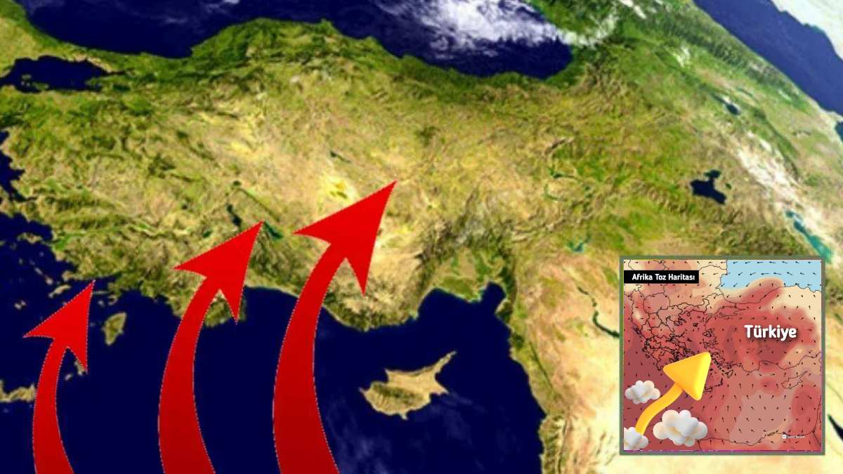 Türkiye'ye cuma günü önce Libya ardından Akdeniz üzerinden geliyor! Cumartesi, pazar, pazartesi, salı, çarşamba...