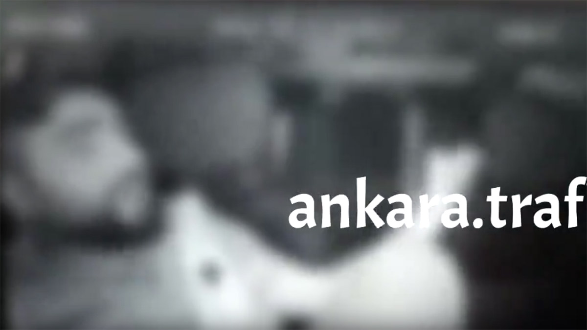 Ankara'da taksi şoförüne satırlı saldırı! Dehşet dolu anlar kamerada
