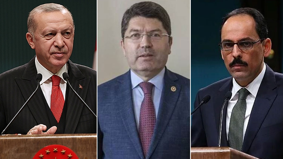 Beştepe'de kritik görüşme: Cumhurbaşkanı Erdoğan, Kalın ve Tunç ile bir araya geldi