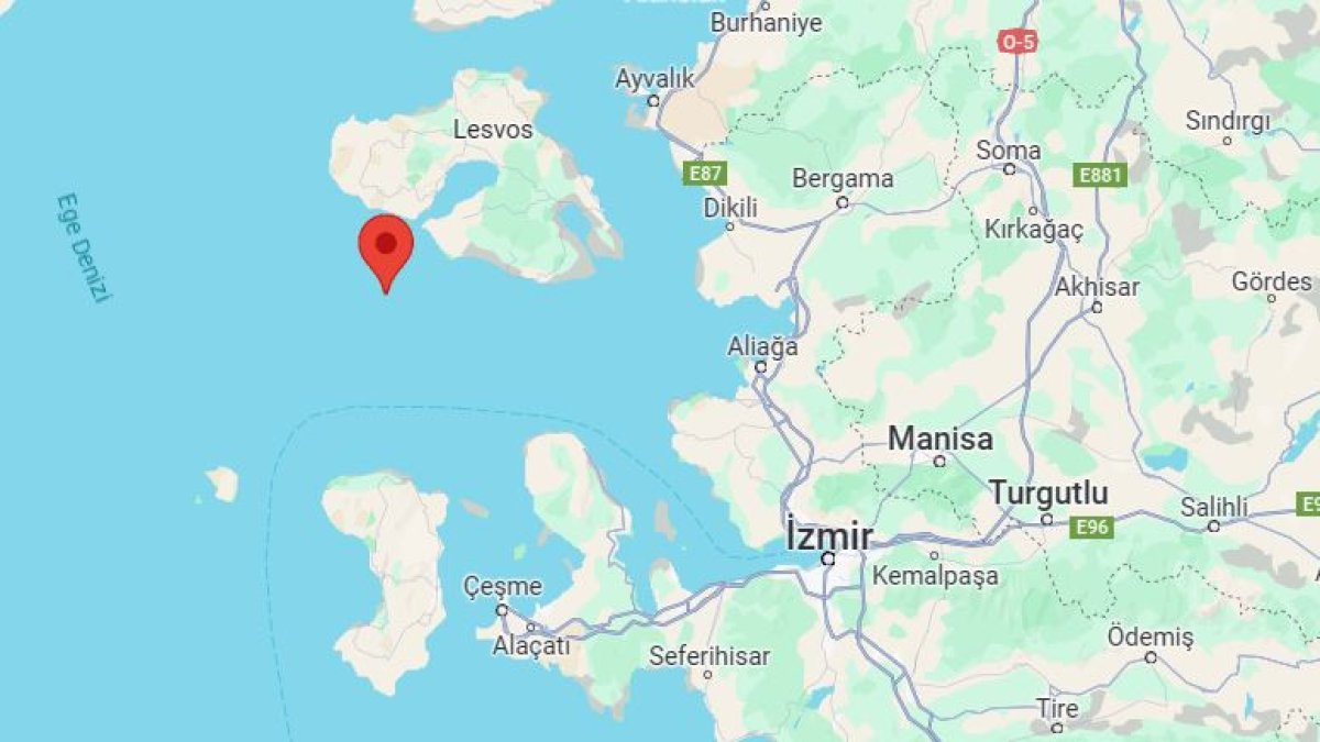 İzmir'de 4,5 büyüklüğünde deprem | Son depremler