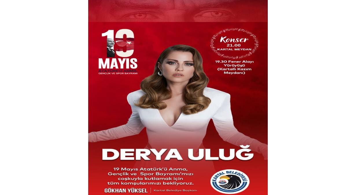 Kartal Belediyesinden şölen tadında 19 mayıs kutlamaları