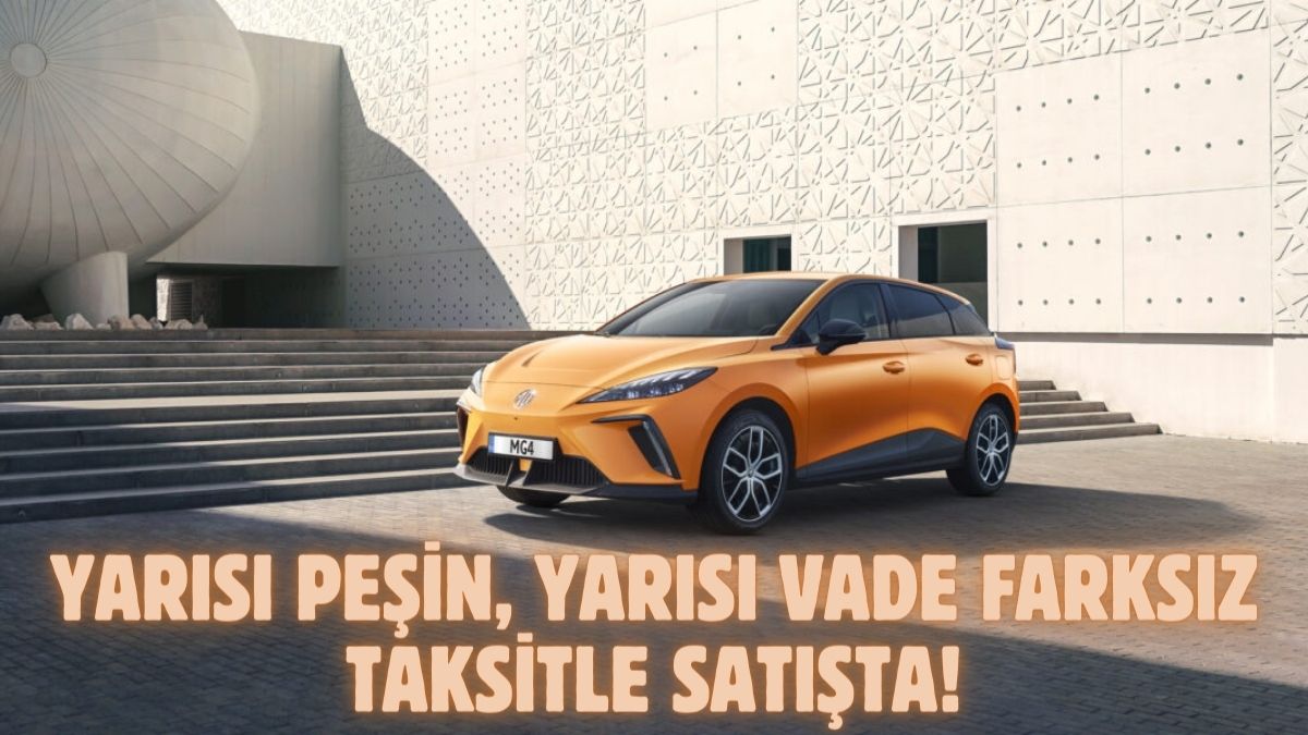 Sıfır otomobilde görülmemiş kampanya: Yarısı peşin, yarısı vade farksız taksitle! Sevmezsen seneye iade!