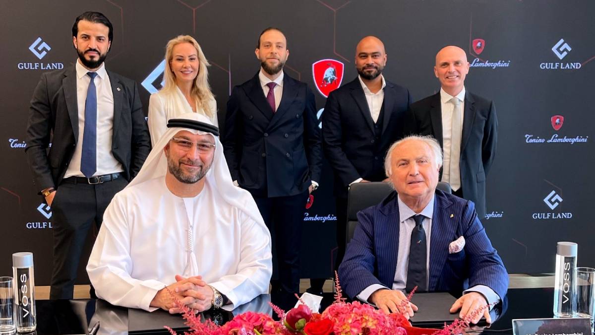 Tonino Lamborghini ve Gulf Land, Dubai’nin Meydan bölgesinde lüks konut projesi inşa edecek