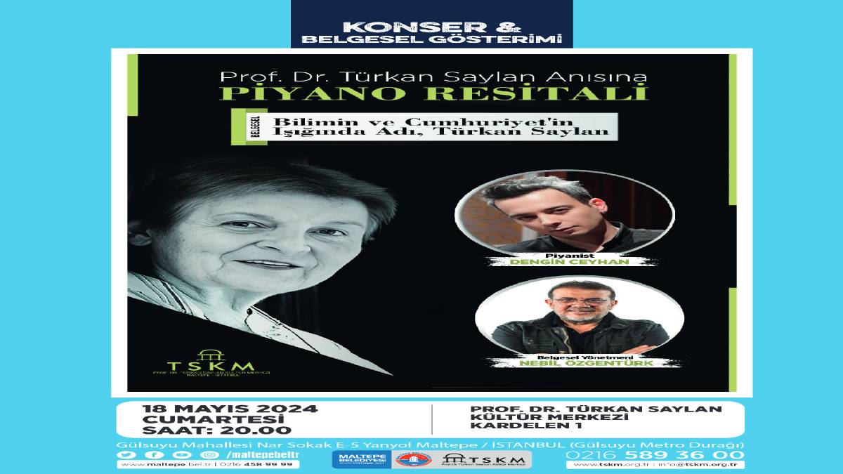 Türkan Saylan Maltepe’de anılacak