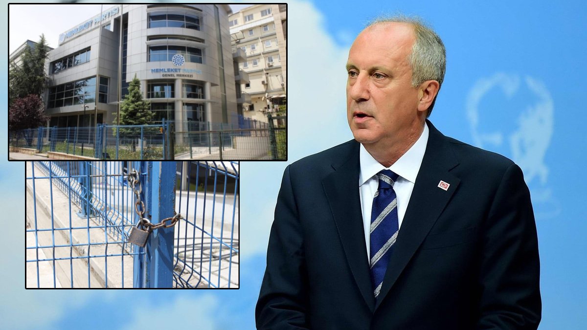 Memleket Partisi'nin Genel Merkezi kapatıldı