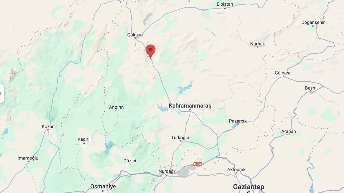 Kahramanmaraş'ta deprem