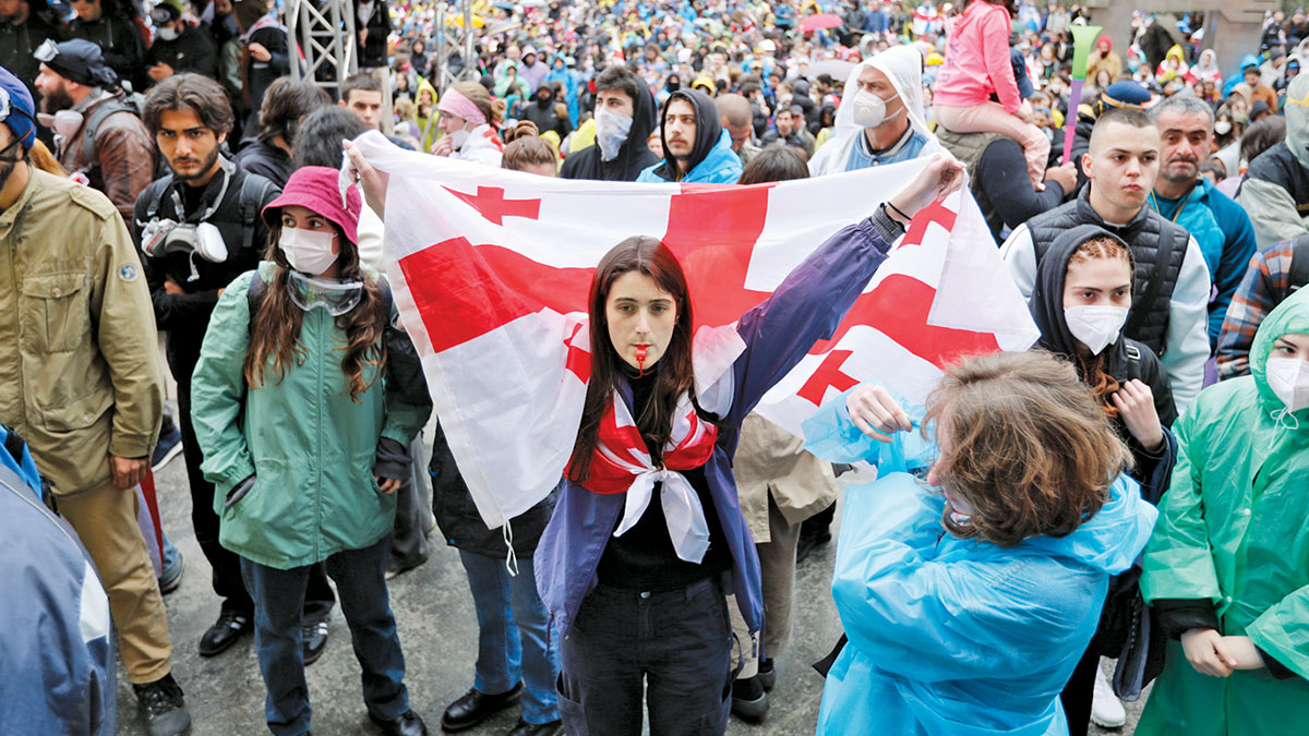 Etki ajanlığı yasasını Gürcistan bile reddetti: Rus etkisine veto