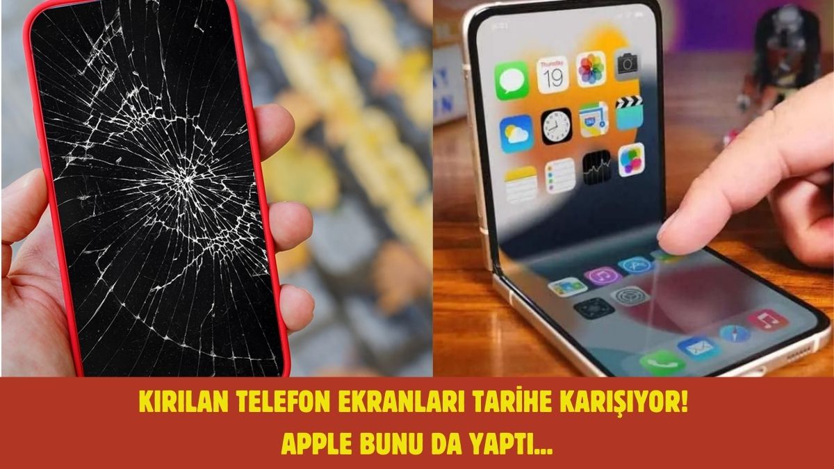 Telefonlarda kırılmaz cam devri kapanıyor Apple patentini aldı çatlamış ekranlar