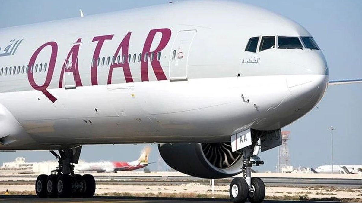 Katar'a ait uçak Türkiye üzerinde türbülansa girdi 12 yaralı