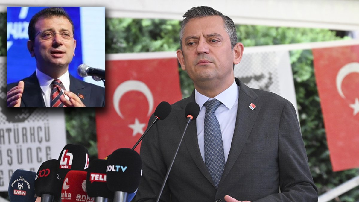 Özgür Özel açıkladı: CHP'nin Türkiye Belediyeler Birliği adayı İmamoğlu