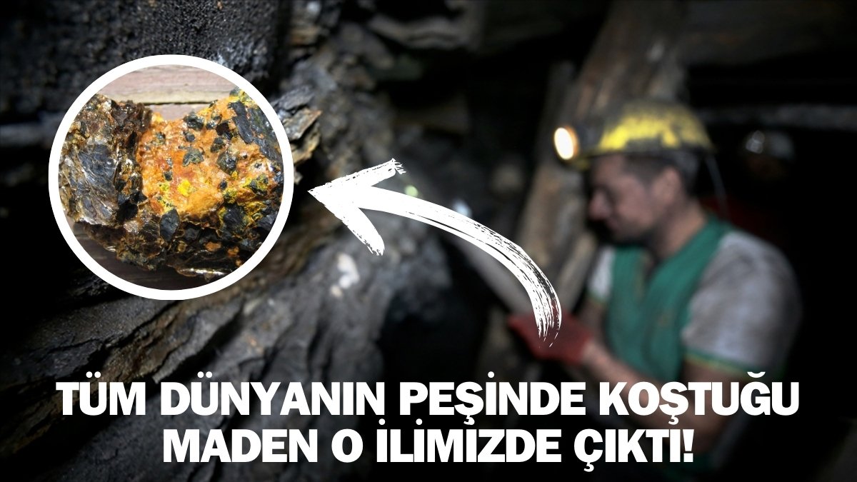 Dünyanın peşinde olduğu maden o ilimizde bulundu! Tam 22 bin ton: Türkiye'nin kaderini değiştirecek