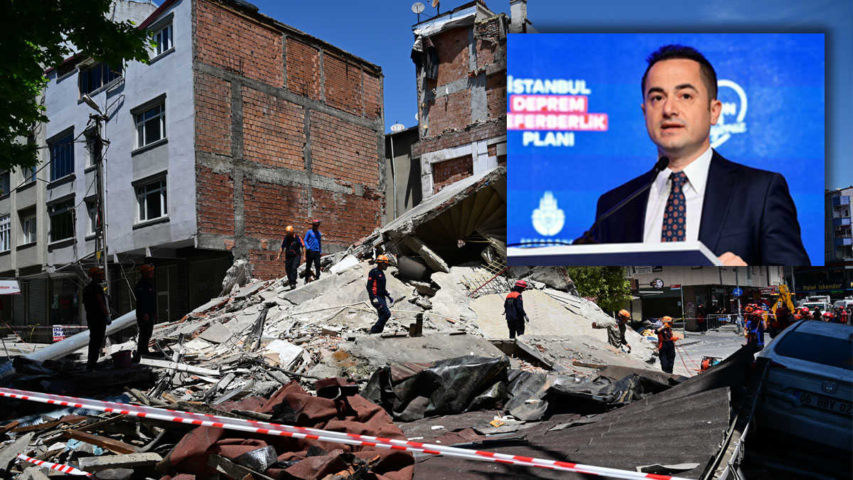 Çöken bina sonrası KİPTAŞ Genel Müdürü Ali Kurt’dan korkutan açıklama: İstanbul'da 5 milyon kişi ölümle burun buruna
