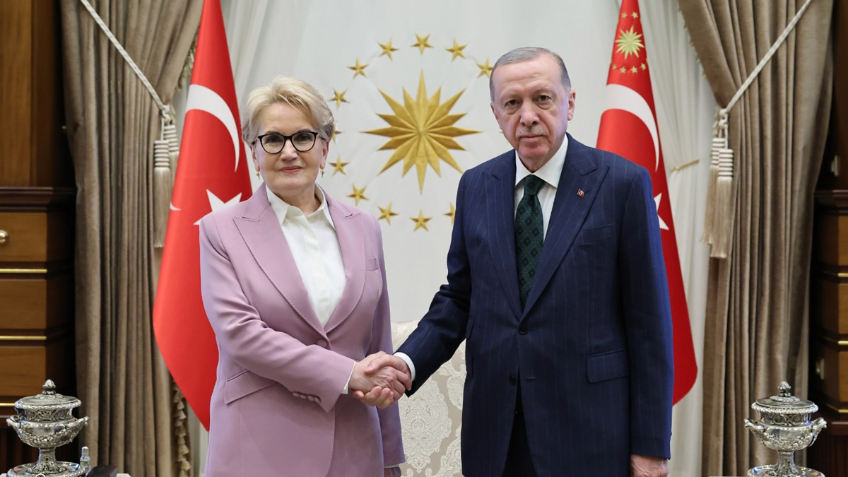 Beştepe'de kritik zirve: Erdoğan-Akşener görüşmesi sona erdi