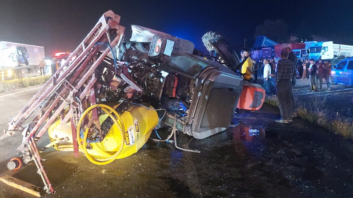 Yozgat'ta 7 aracın karıştığı zincirleme kaza: 1 ölü, 7 yaralı