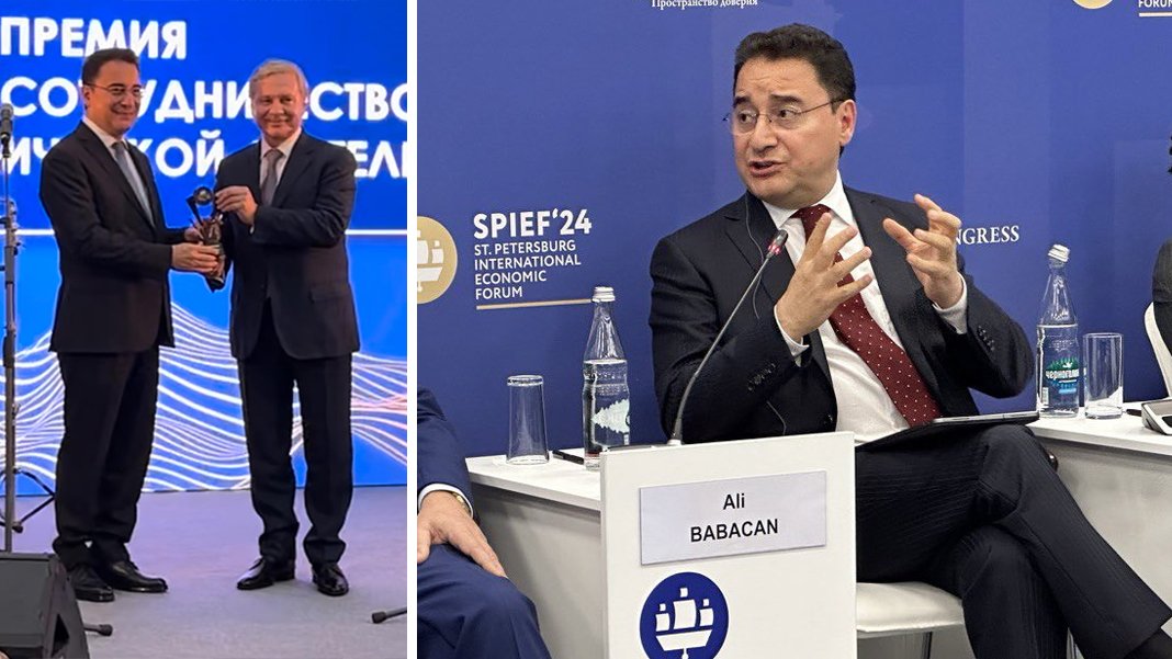 Ali Babacan’a Rusya’dan sürpriz ödül: Putin'in özel davetiyle katılmıştı