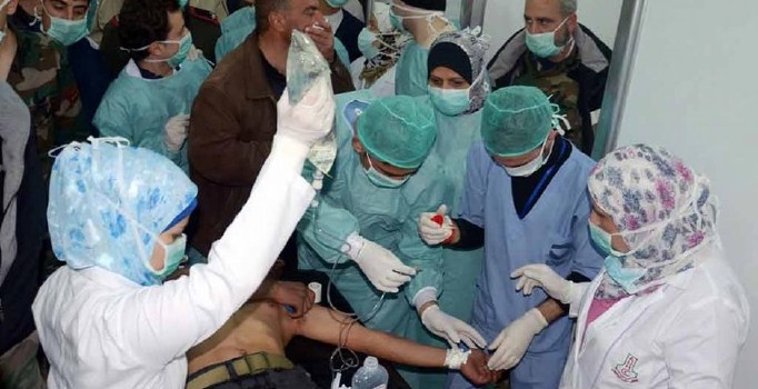 Halep'teki doktorlar Obama'ya yardım et çağrısında bulundu