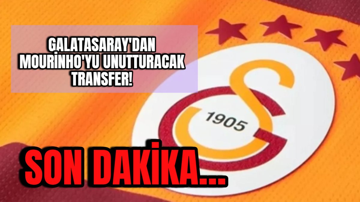 Son dakika... Galatasaray'dan Mourinho'yu unutturacak transfer! Türk futbol tarihinin en pahalı transferine hazır olun