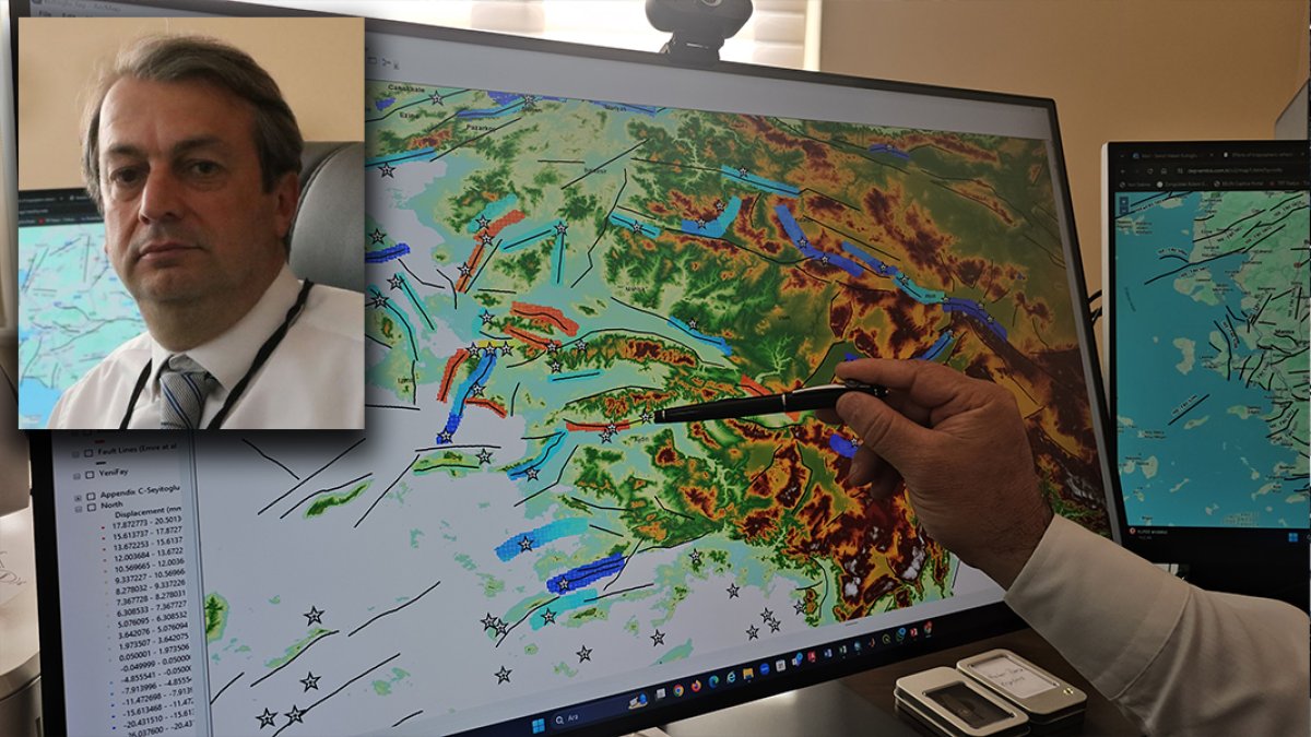 Bölgeyi uzaydan inceleyen Prof. Dr. Kutoğlu'ndan korkutan uyarı: 7'ye varan depremler üretebilir