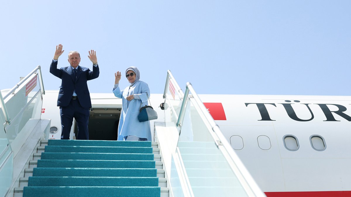 Cumhurbaşkanı Erdoğan, Madrid'e gitti