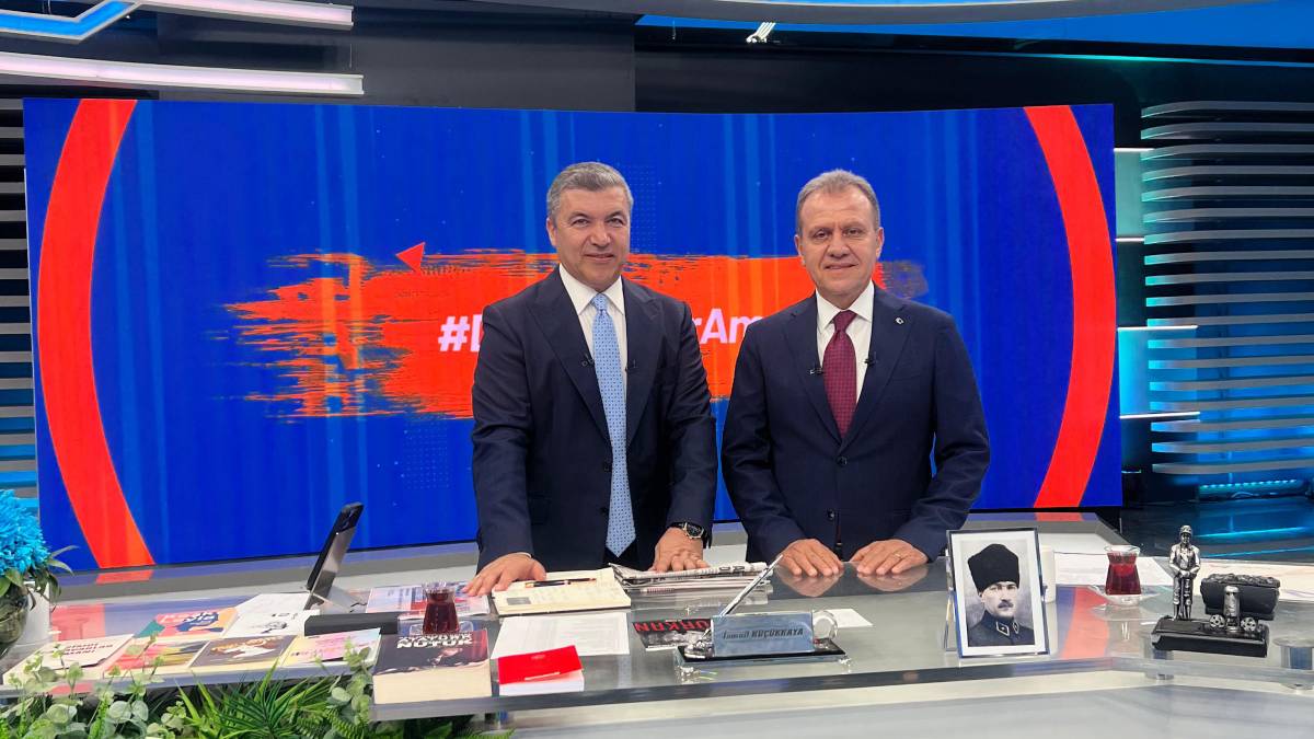 Başkan Seçer, Halk TV’de Küçükkaya’nın konuğu oldu