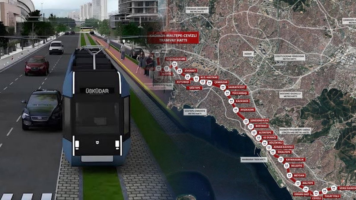 İBB yeni tramvay hattını duyurdu! 18 ay sonra hizmete giriyor: İşte 3 ilçeyi birbirine bağlayan yeni hat