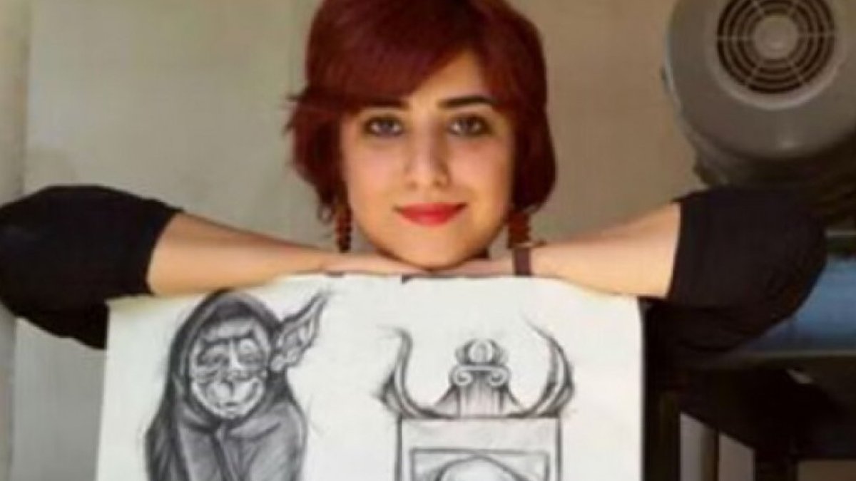 İran'da karikatürist Atena Ferqidani'ye hapis cezası