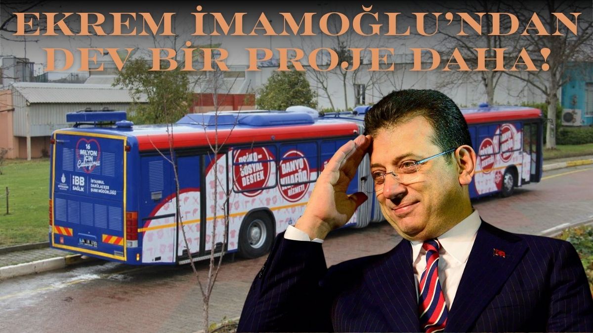 Ekrem İmamoğlu eski İETT otobüslerine bakın ne yaptı? İlçe ilçe gezip hizmet veriyor: Bedavaya ne ararsan var
