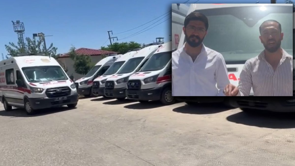 Diyarbakır'da yol isteyen ambulansın önünü kesip şoförü darbetti