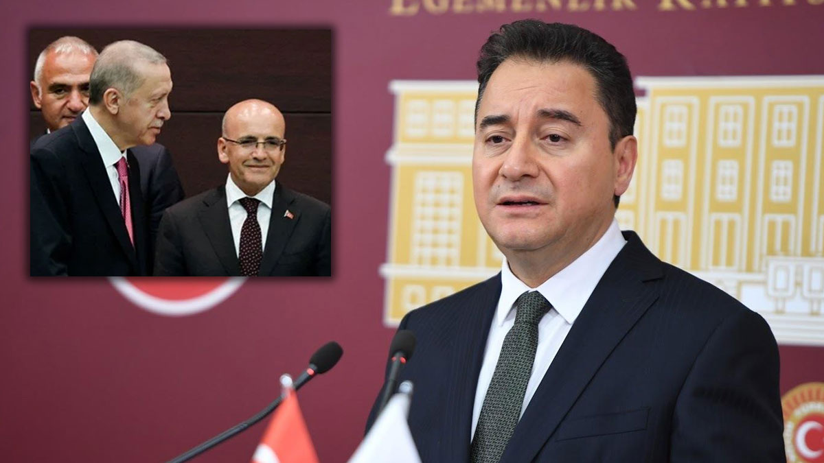 Babacan'dan iktidara ekonomi tepkisi: Erdoğan, Mehmet Şimşek üzerinden deney yapıyor